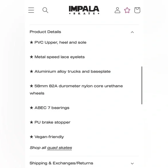NIB Impala Roller Skates - Picture 7 of 17